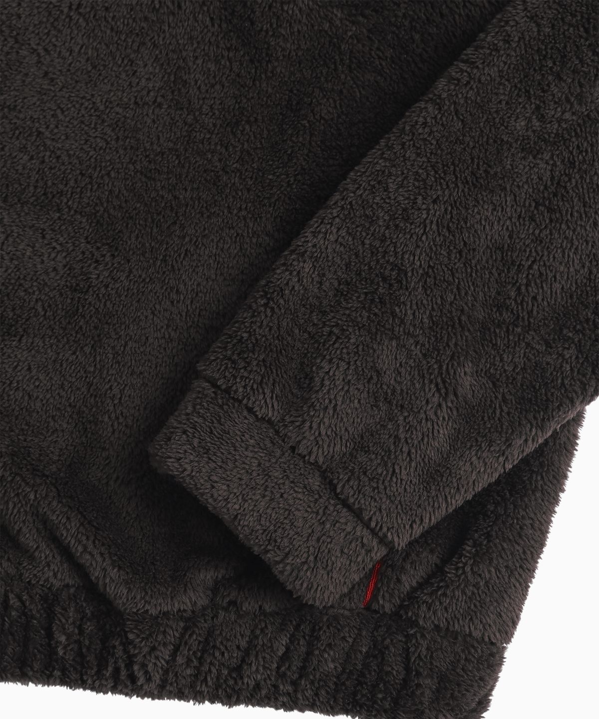 미나수(MENASOO) Pogme Fleece String Hoodie_Brown