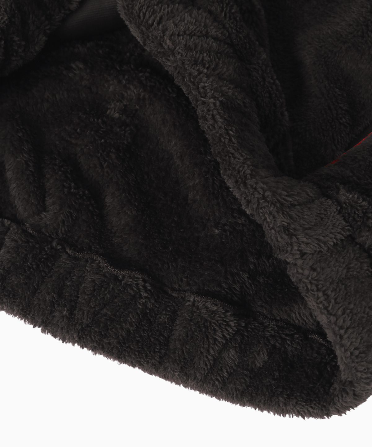 미나수(MENASOO) Pogme Fleece String Hoodie_Brown
