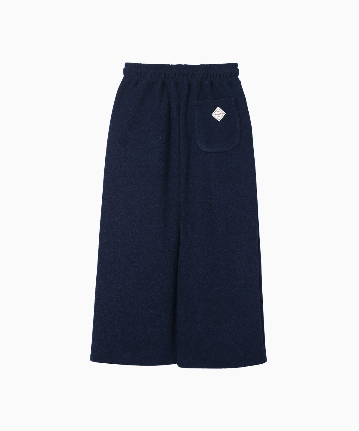 미나수(MENASOO) Terry Fleece Long Skirt_Navy
