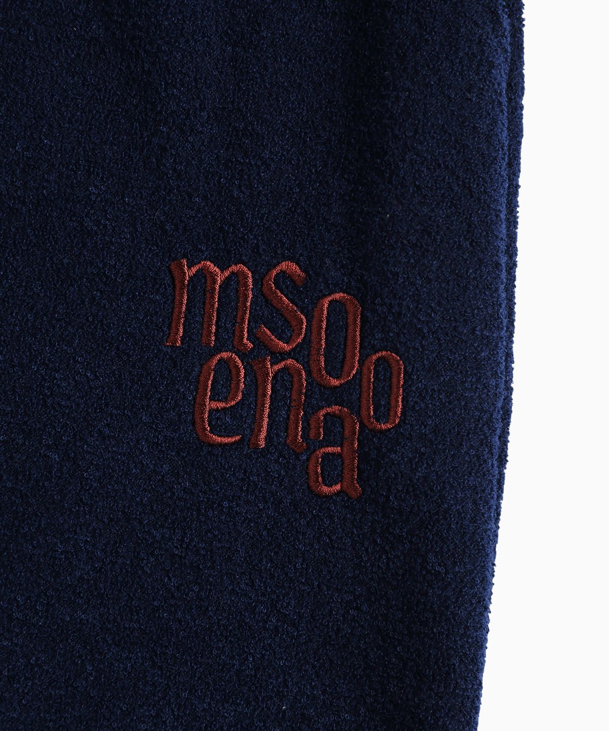 미나수(MENASOO) Terry Fleece Long Skirt_Navy