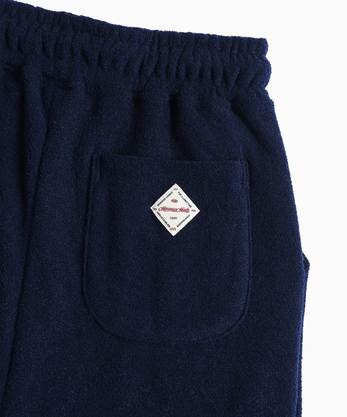 미나수(MENASOO) Terry Fleece Long Skirt_Navy