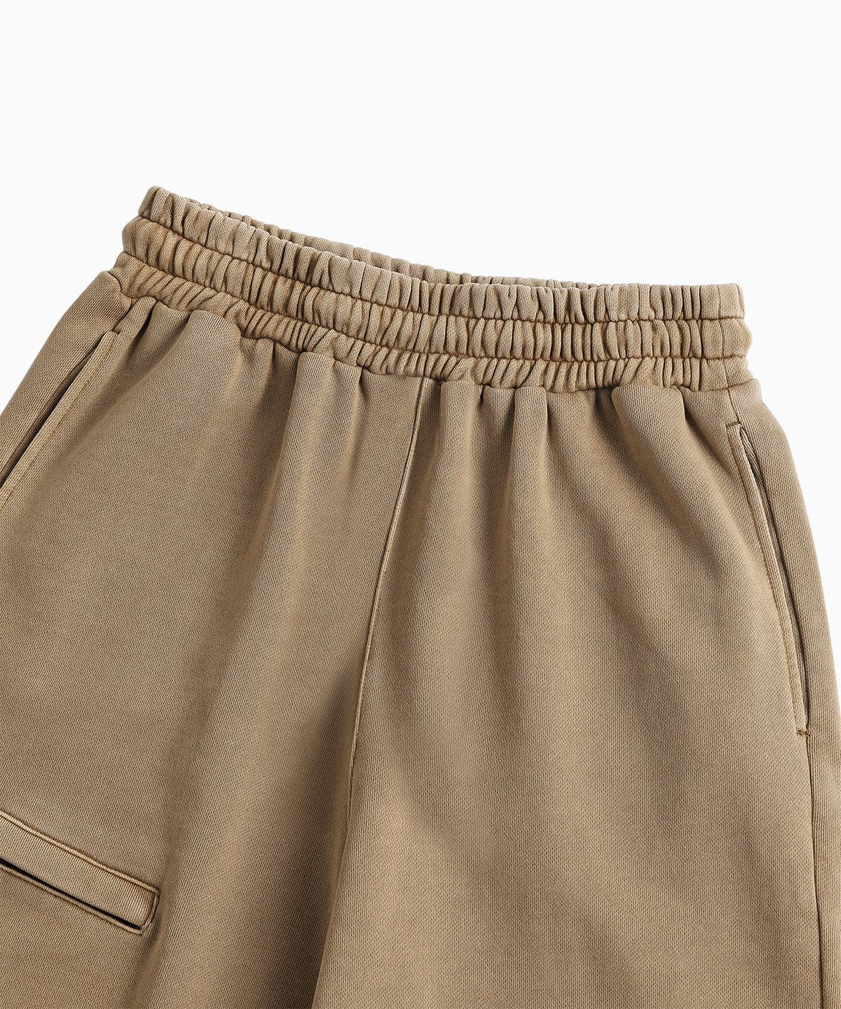 미나수(MENASOO) Pocket Point Cotton Track Pants_Brown
