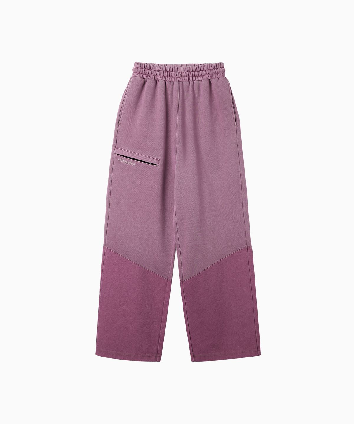 미나수(MENASOO) Pocket Point Cotton Track Pants_Pink