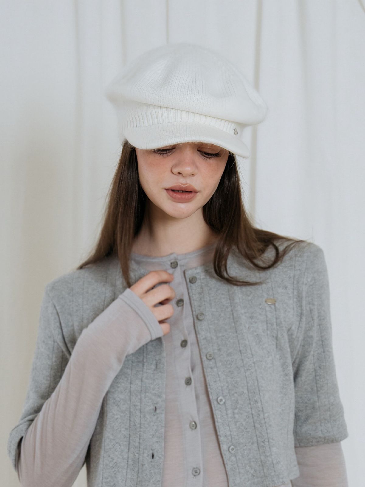 더블힙스(HHIPS) 앙고라 마도로스 캡 (4colors)