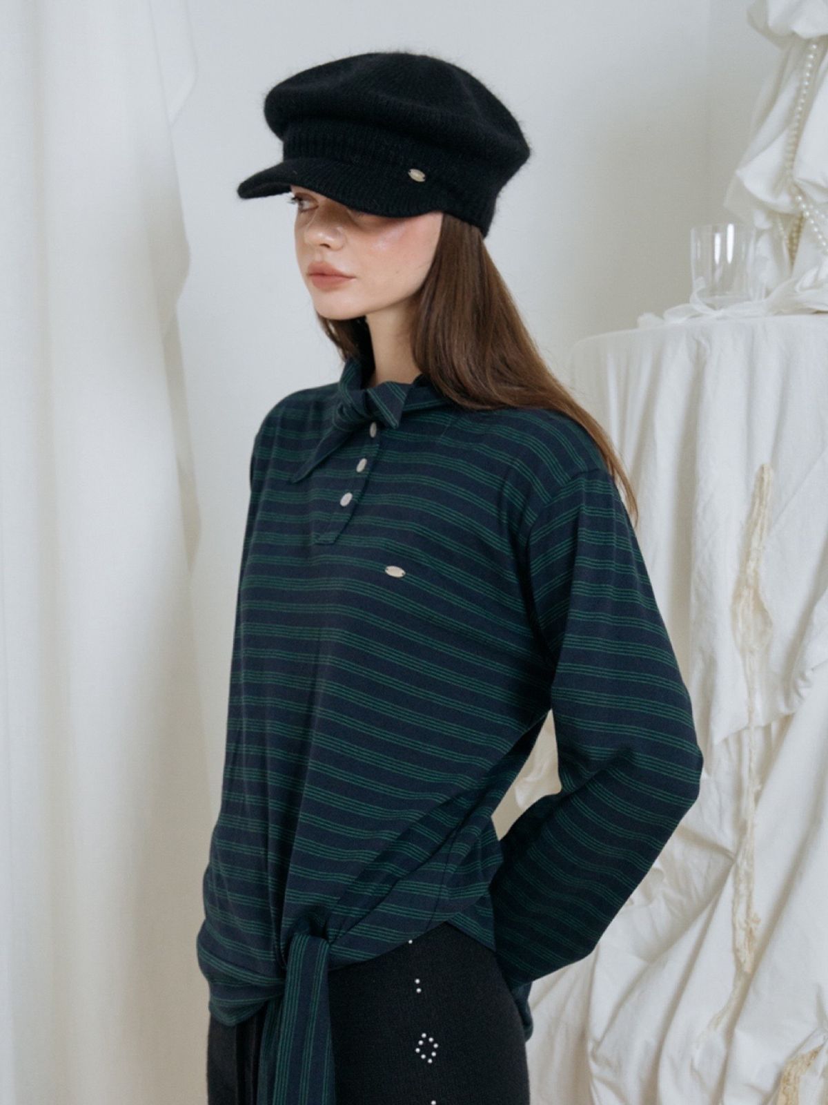 더블힙스(HHIPS) 앙고라 마도로스 캡 (4colors)