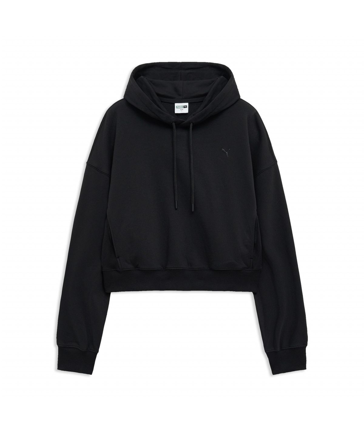 푸마(PUMA) [푸마 공식] 여성 피어스 니트 크롭 후디 TR (94091901)
