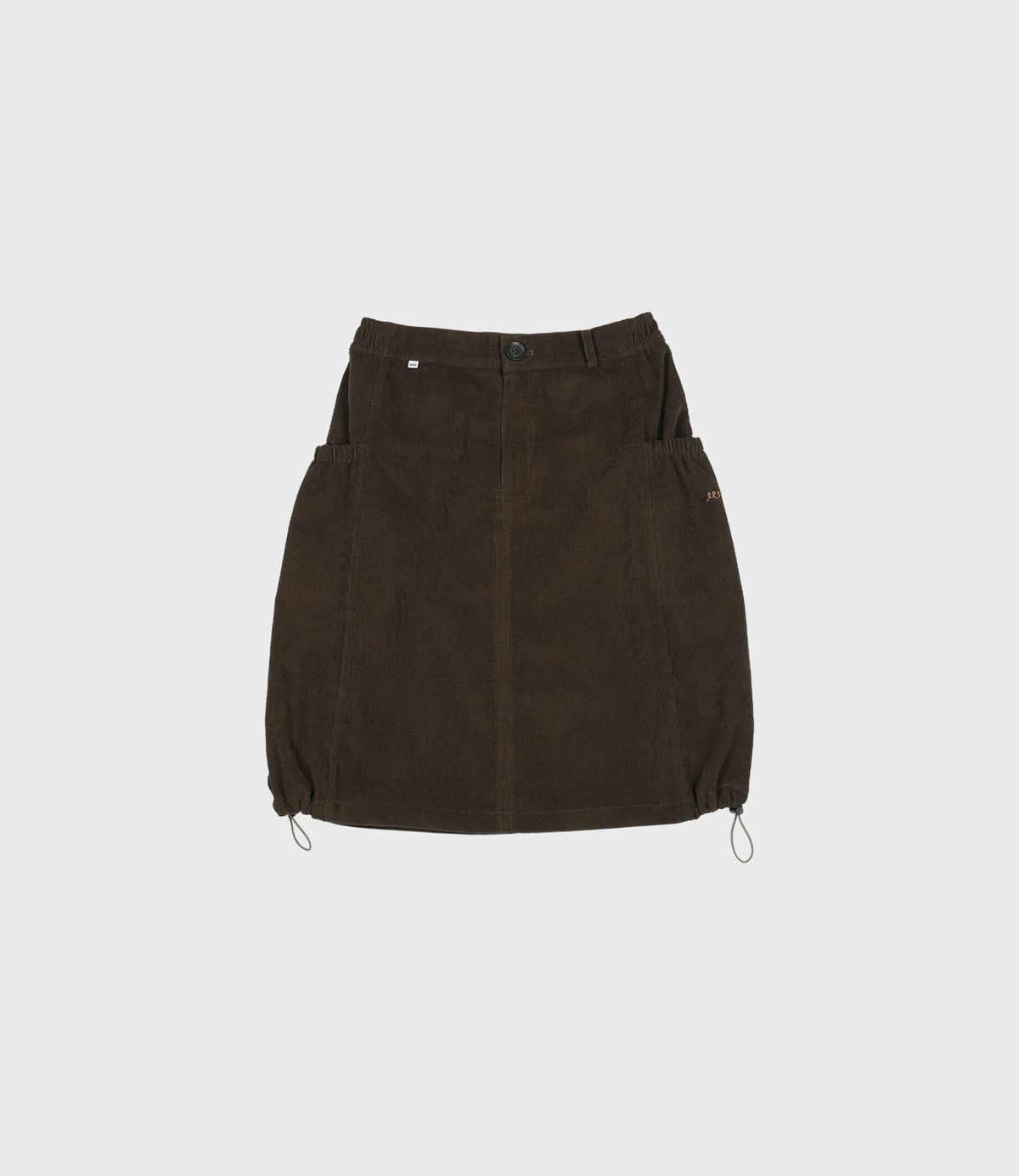 에메모가든(MMOGARDEN) (w) pumpkin corduroy midi skirt (2colors)