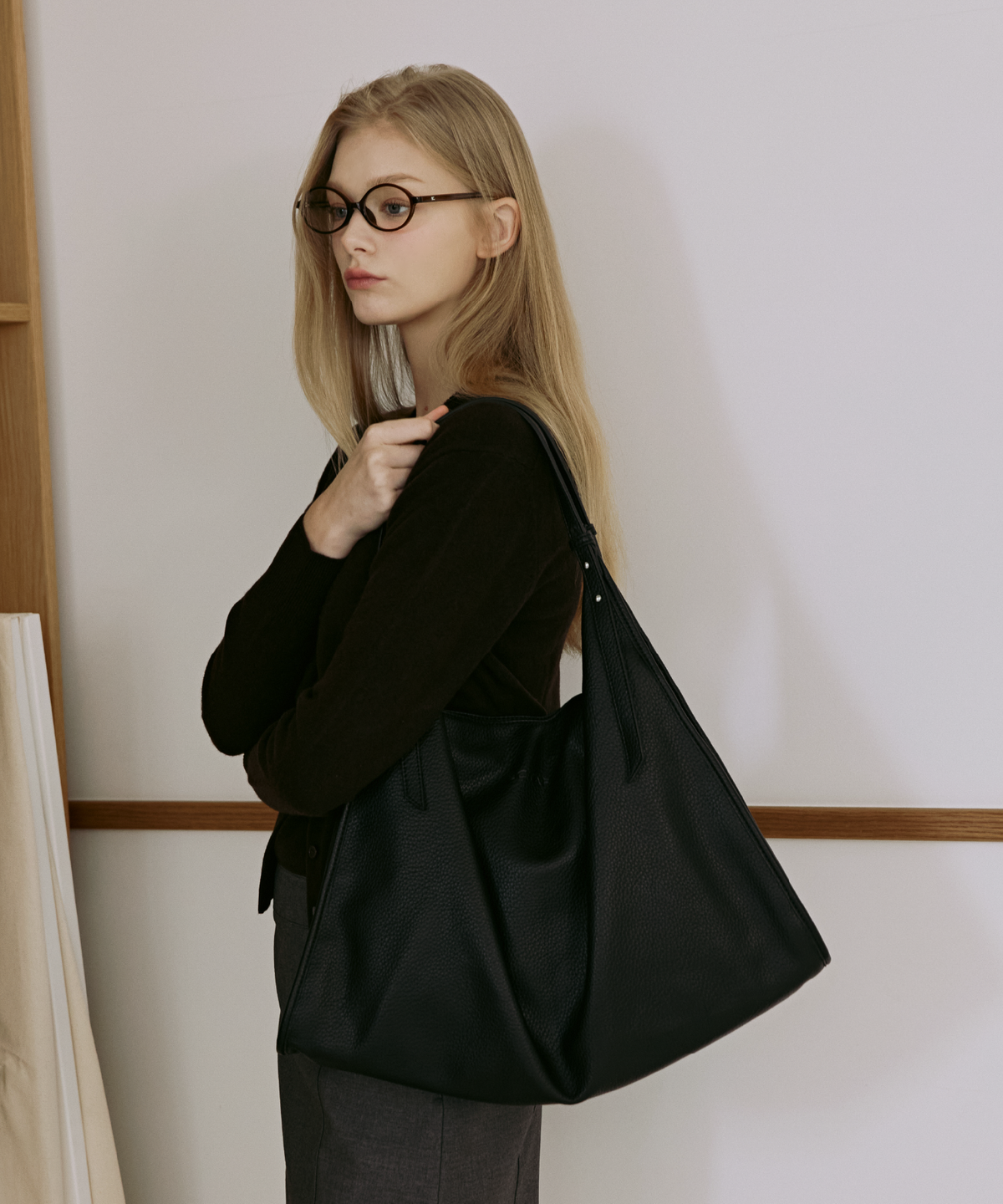 엑타(ECTAR) loose big bag - 루즈 빅백 [블랙 XL]