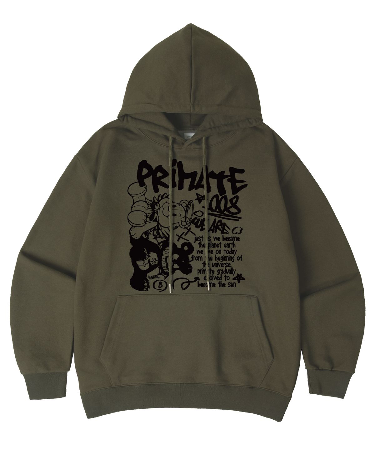 프라임에이트(PRIMATE) [2PACK][기모] PRIMATE GRAPHIC DESIGN SET 5 (선택2)