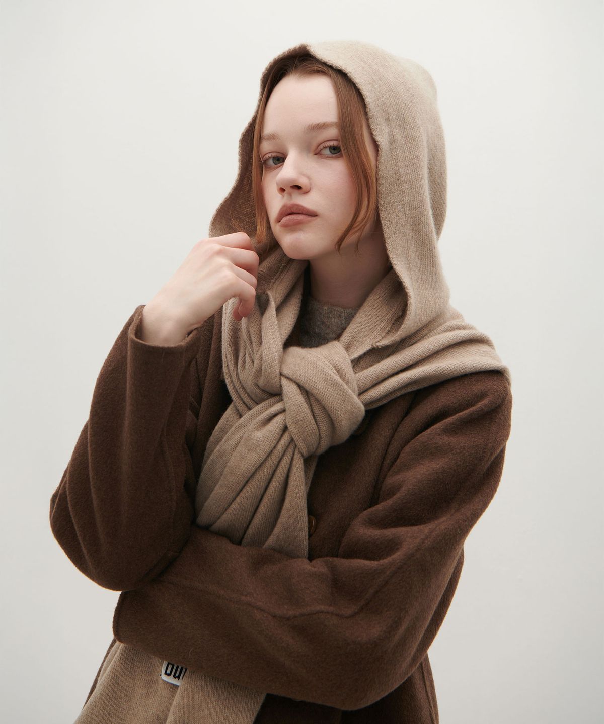 앤버터럼(ANDBUTTERUM) Bashful_Cashmere Wool_Cocoa(BF5DNS01CO)