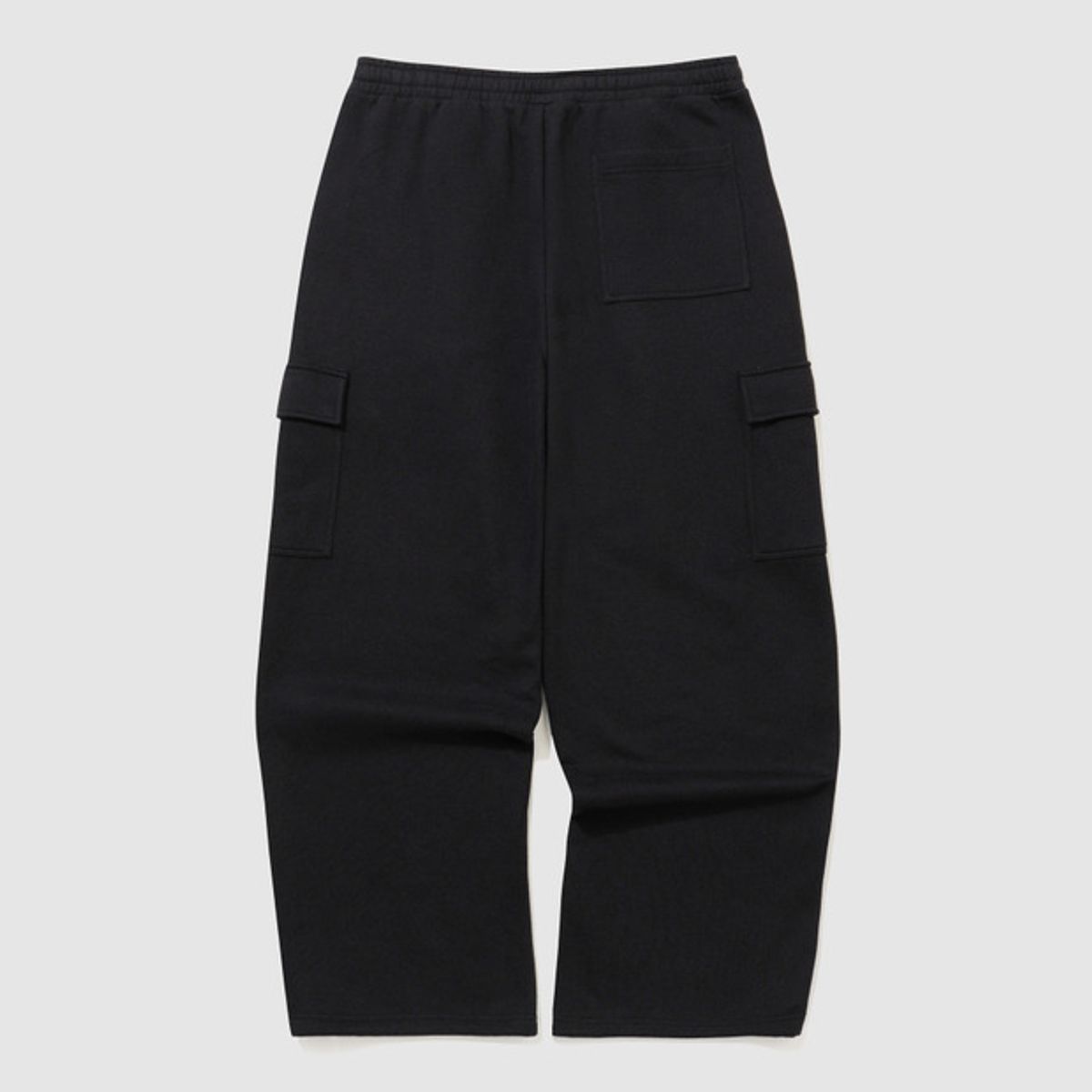 엄브로(UMBRO) 카고 기모 와이드 팬츠 블랙 UQ423CFPO5