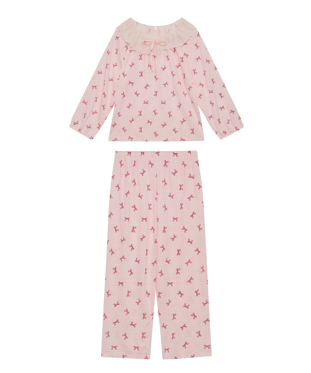 바스카라(VASCARA) Mignon Check Pajamas Set (2colors)