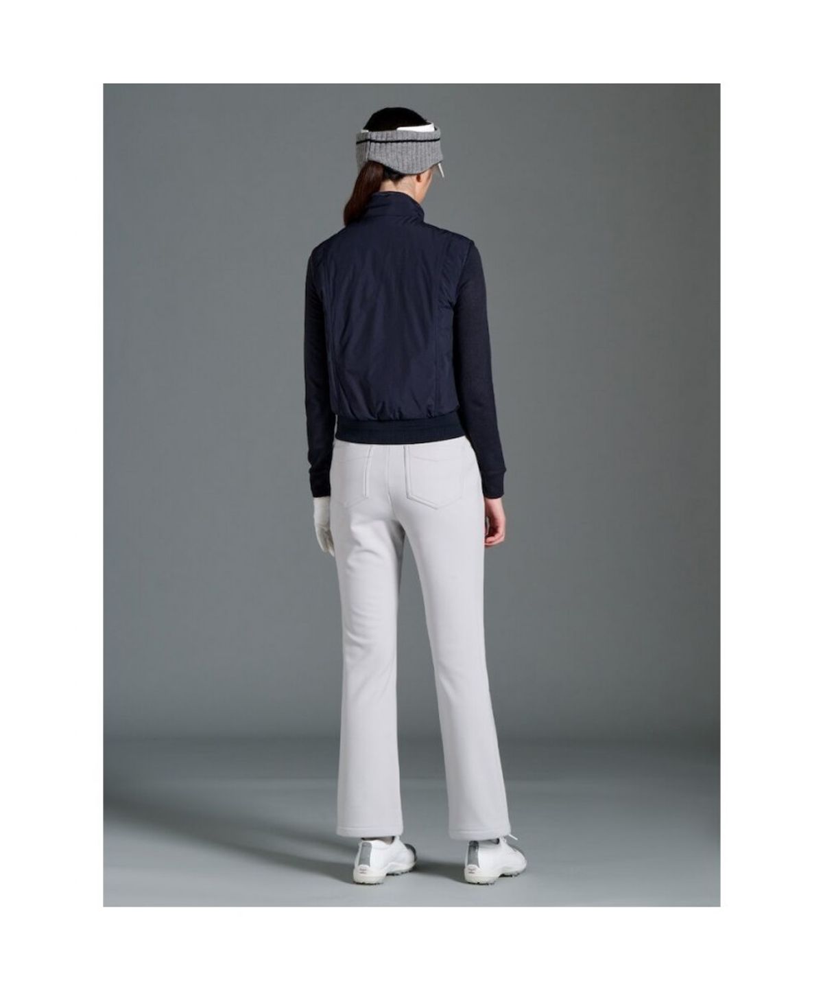 빈폴골프(BEANPOLE GOLF) 여성 경량 다운 베스트 - 네이비
