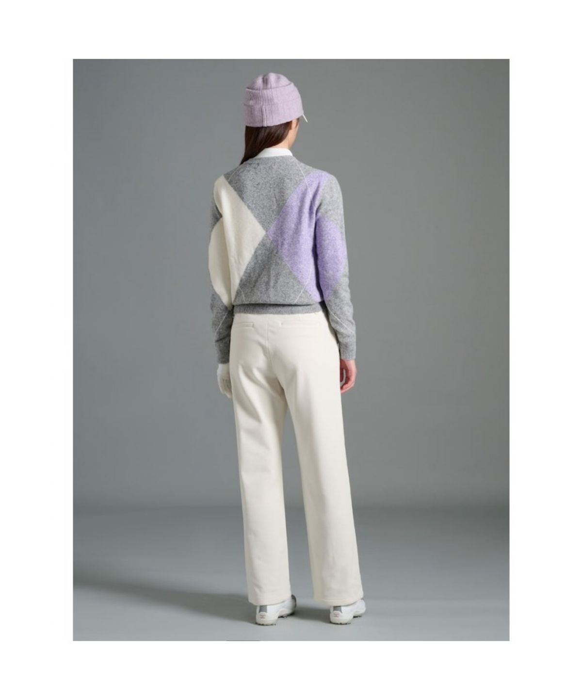 빈폴골프(BEANPOLE GOLF) 여성 코듀로이 와이드 팬츠 - 아이보리