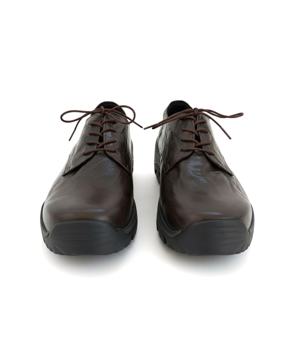 코어오브알케미(COREOFALCHEMY) 비브람 더비 브라운 tracker derby brown limited edition
