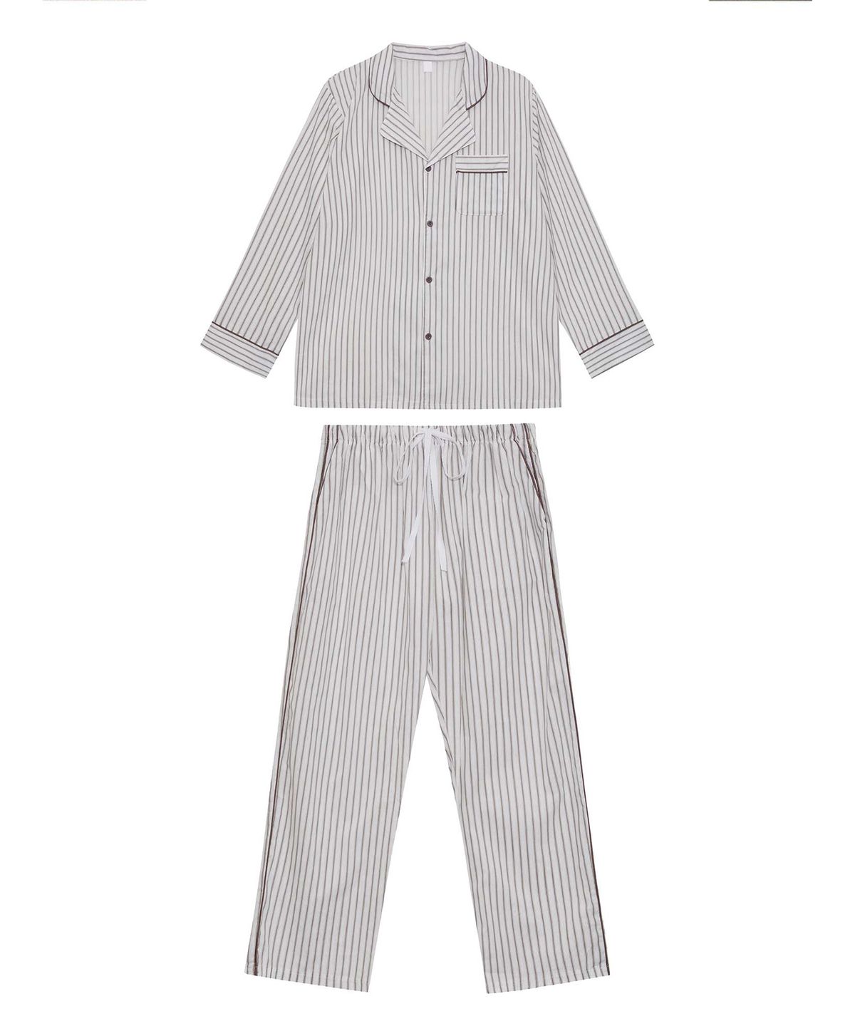 바스카라(VASCARA) Eclair Stripe Pajamas Set (3colors)