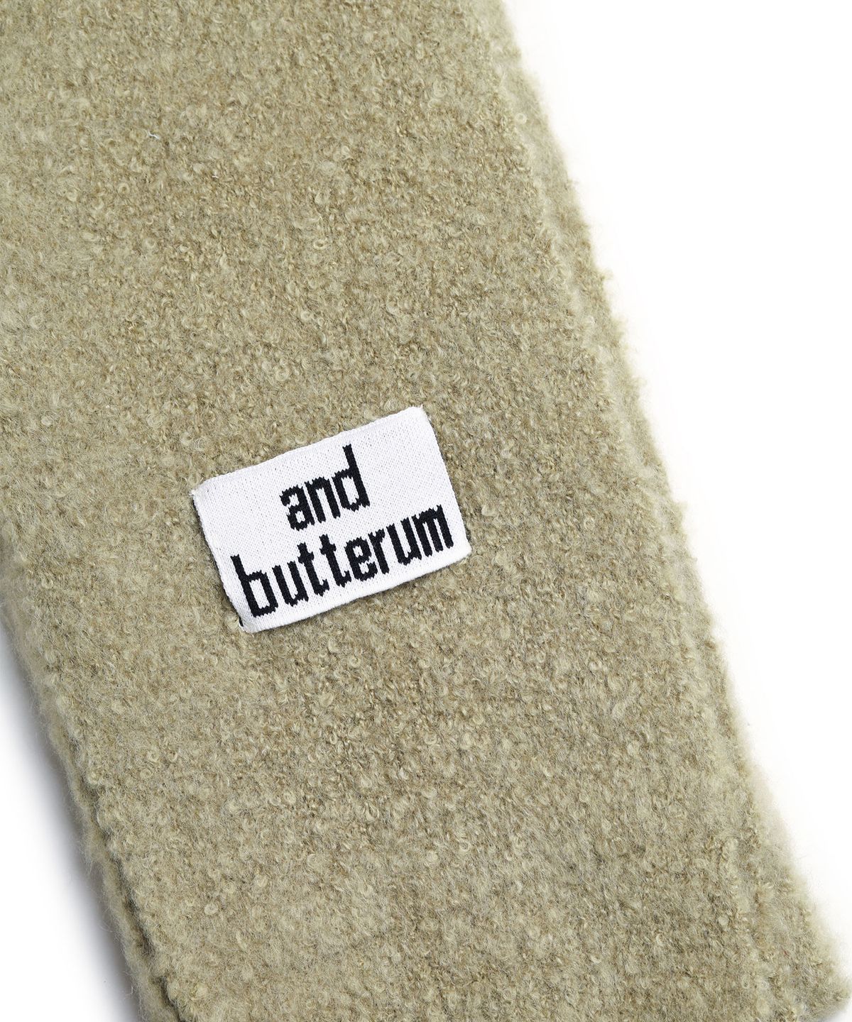 앤버터럼(ANDBUTTERUM) Dusk_Muffler_Green(BF5DNM05GR)