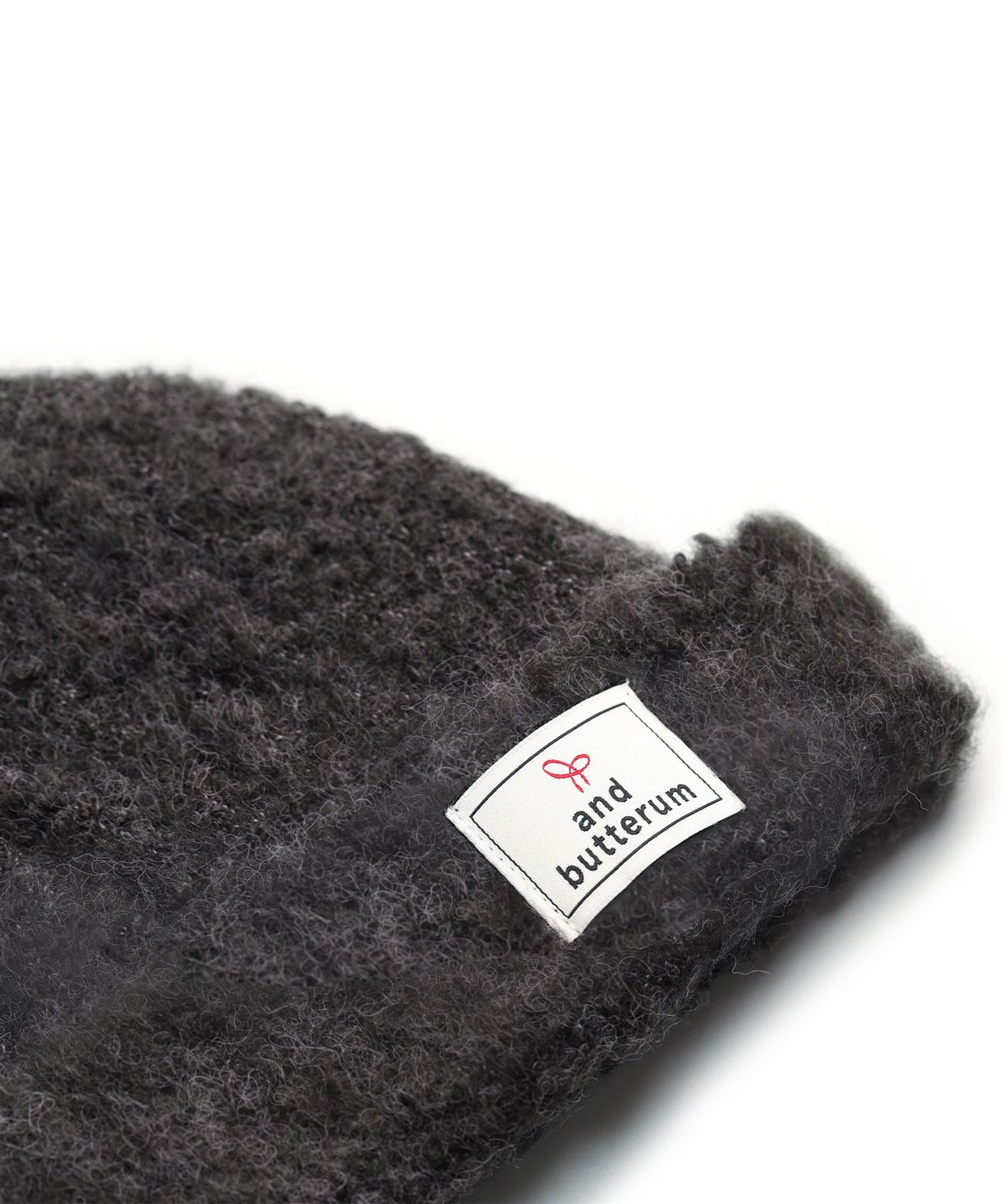 앤버터럼(ANDBUTTERUM) Dusk_Beanie_Charcoal(BF5DNH06CC)