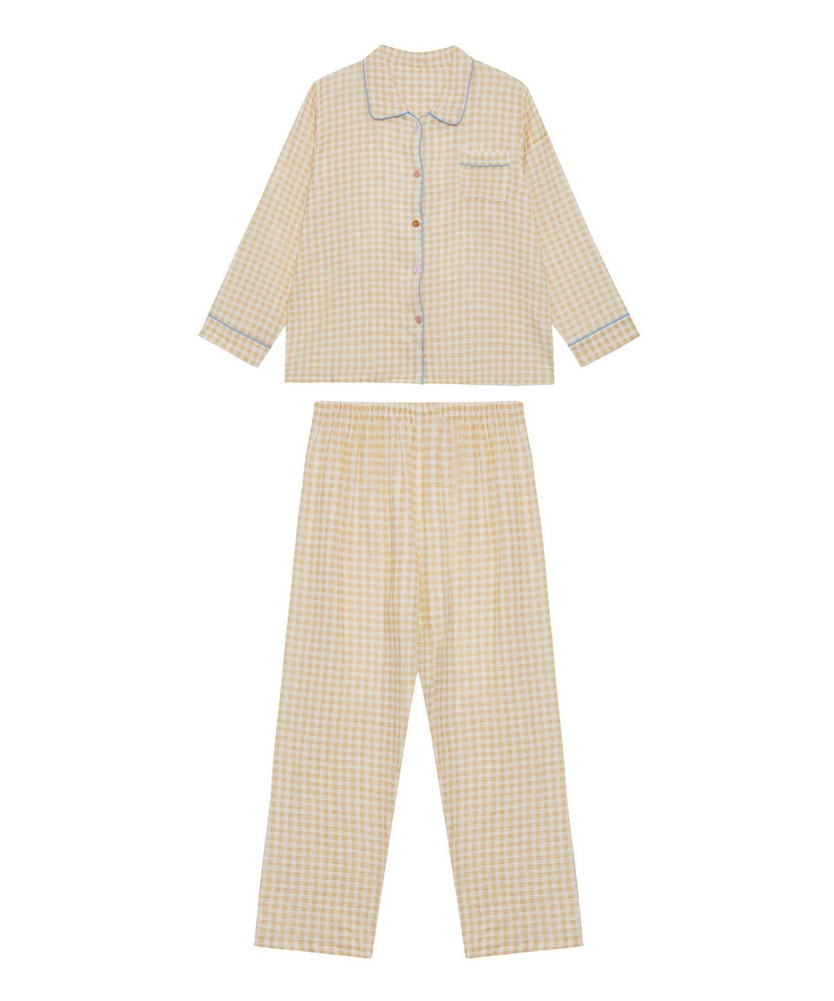 바스카라(VASCARA) Pastel Check Pajamas Set (4colors)