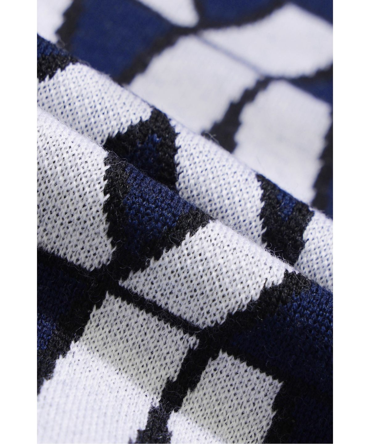 왁(WAAC) Men Logo Pattern Crewneck Sweater WMWAW25801NYD
