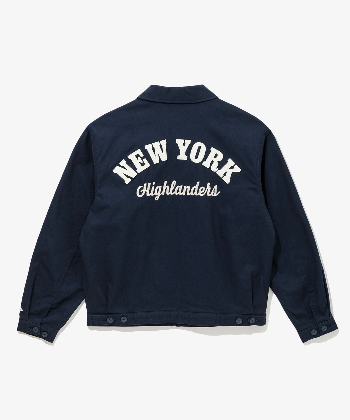 뉴에라(NEW ERA) MLB 쿠퍼스타운 뉴욕 양키스 하이랜더스 코튼 재킷 네이비
