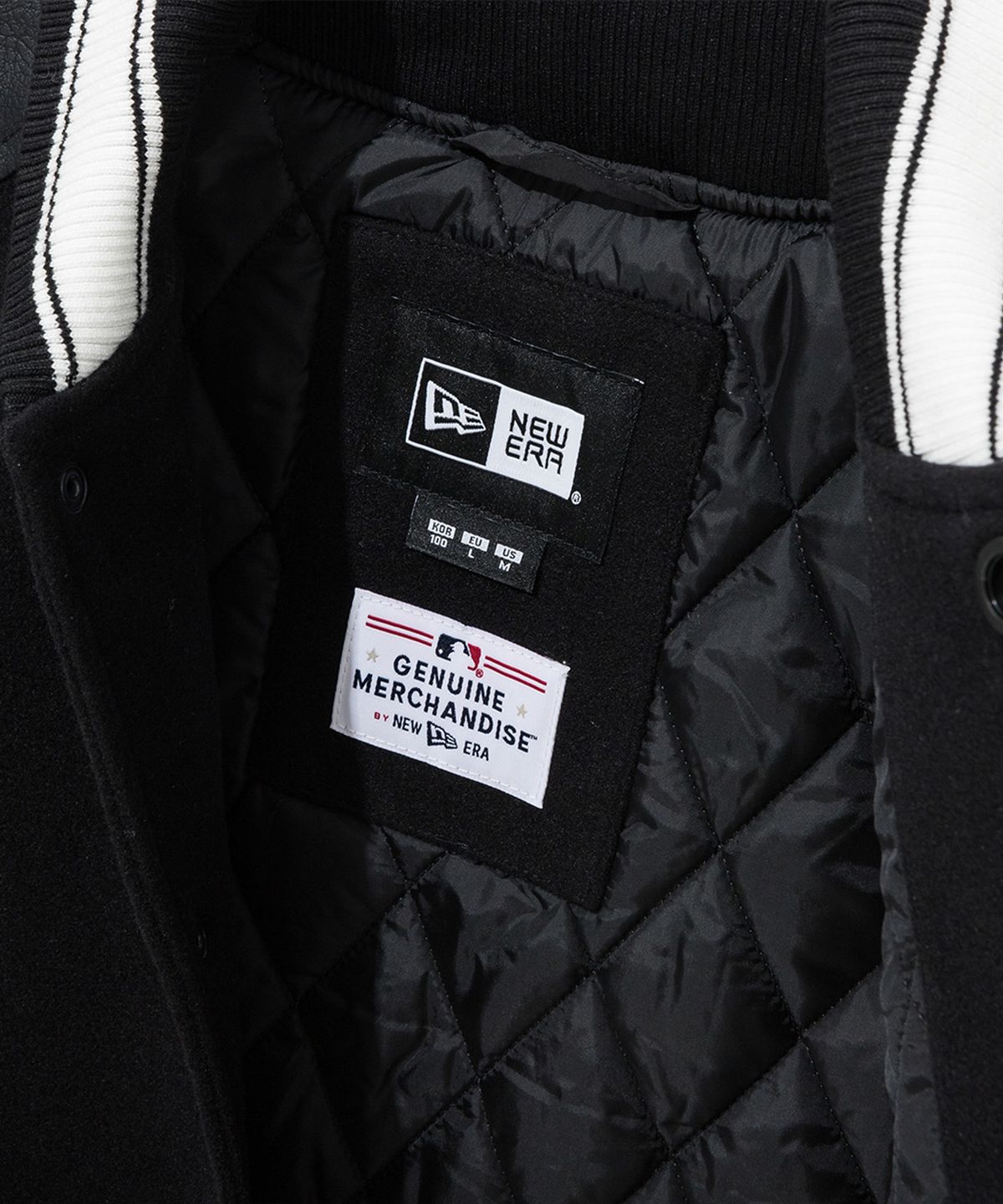 뉴에라(NEW ERA) AP MLB RAGLAN VARSITY JK53 NEYYAN BLK