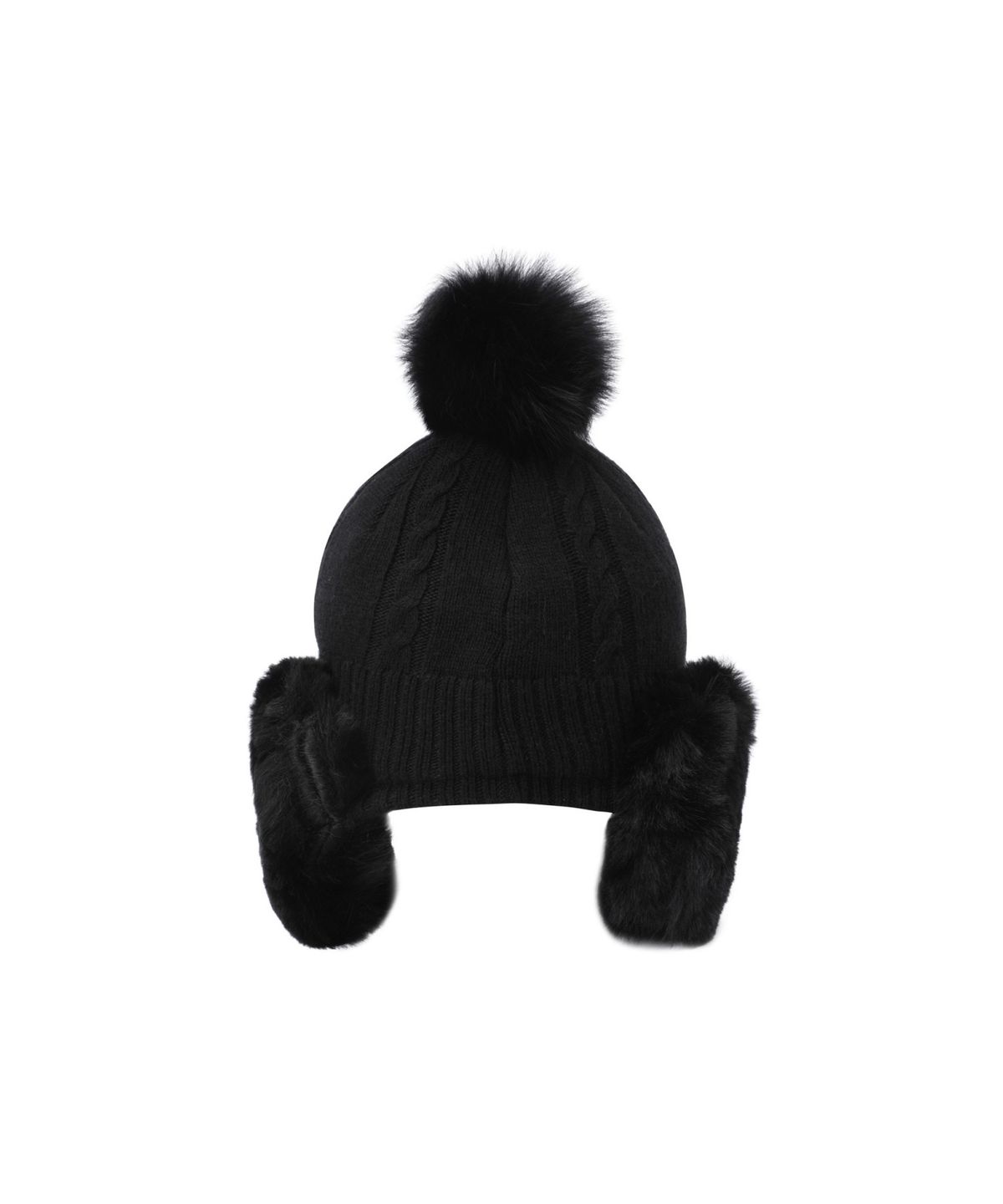 왁(WAAC) Women Ear Warmer Knit Hat WGRCX25812BKX