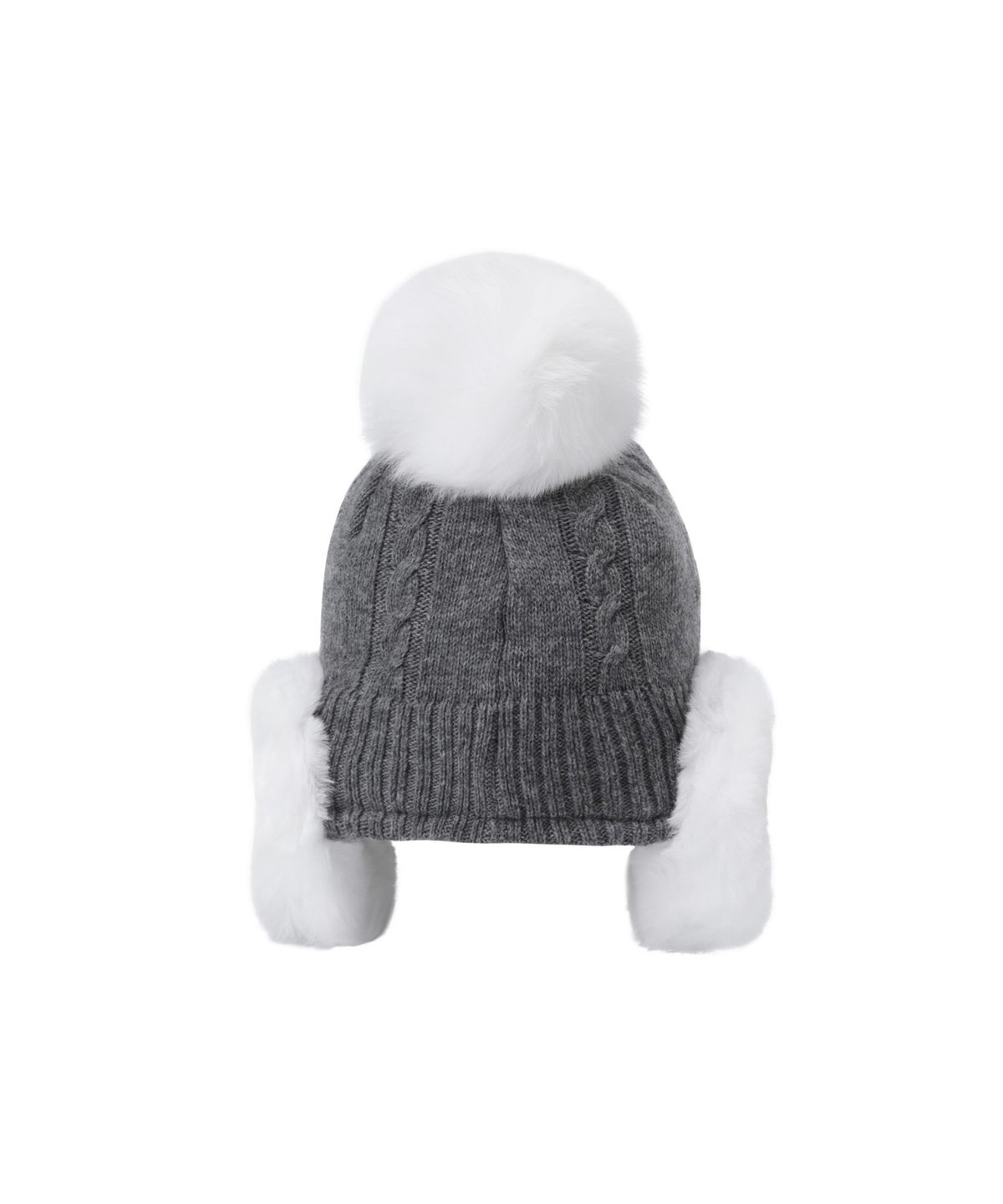 왁(WAAC) Women Ear Warmer Knit Hat WGRCX25812GYX