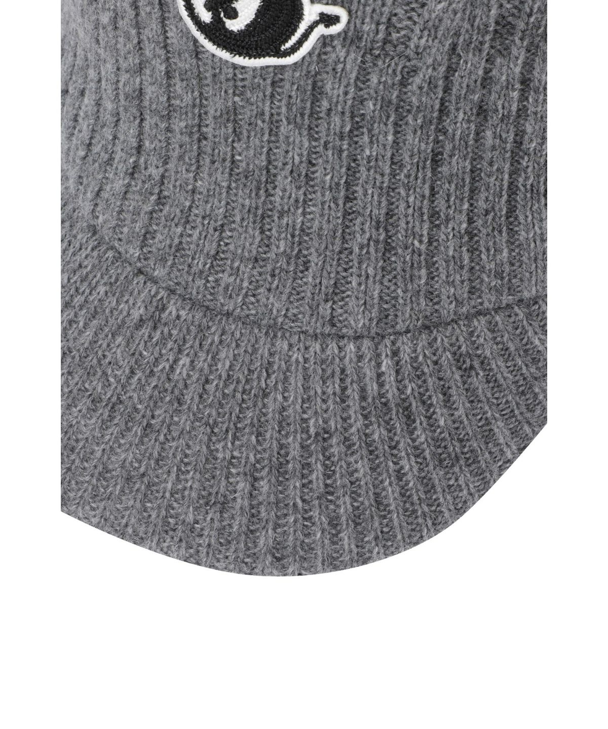 왁(WAAC) Women Ear Warmer Knit Hat WGRCX25812GYX