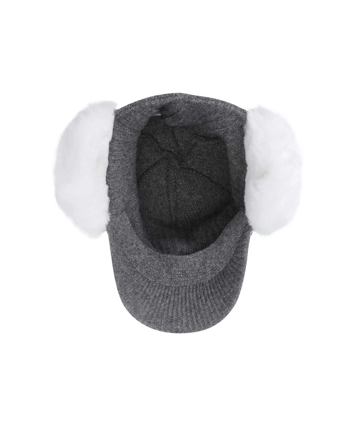 왁(WAAC) Women Ear Warmer Knit Hat WGRCX25812GYX