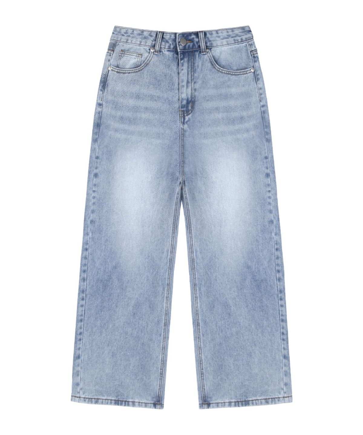 랜덤오프(RANDOMOFF) BTB : WAVE WASHING JEANS [LIGHT BLUE CORE]