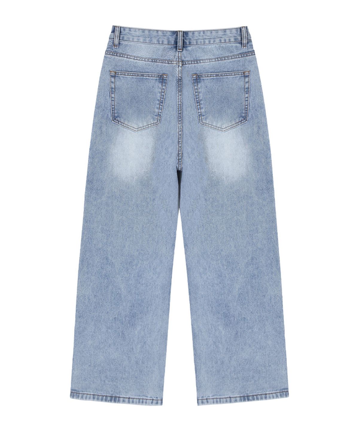 랜덤오프(RANDOMOFF) BTB : WAVE WASHING JEANS [LIGHT BLUE CORE]