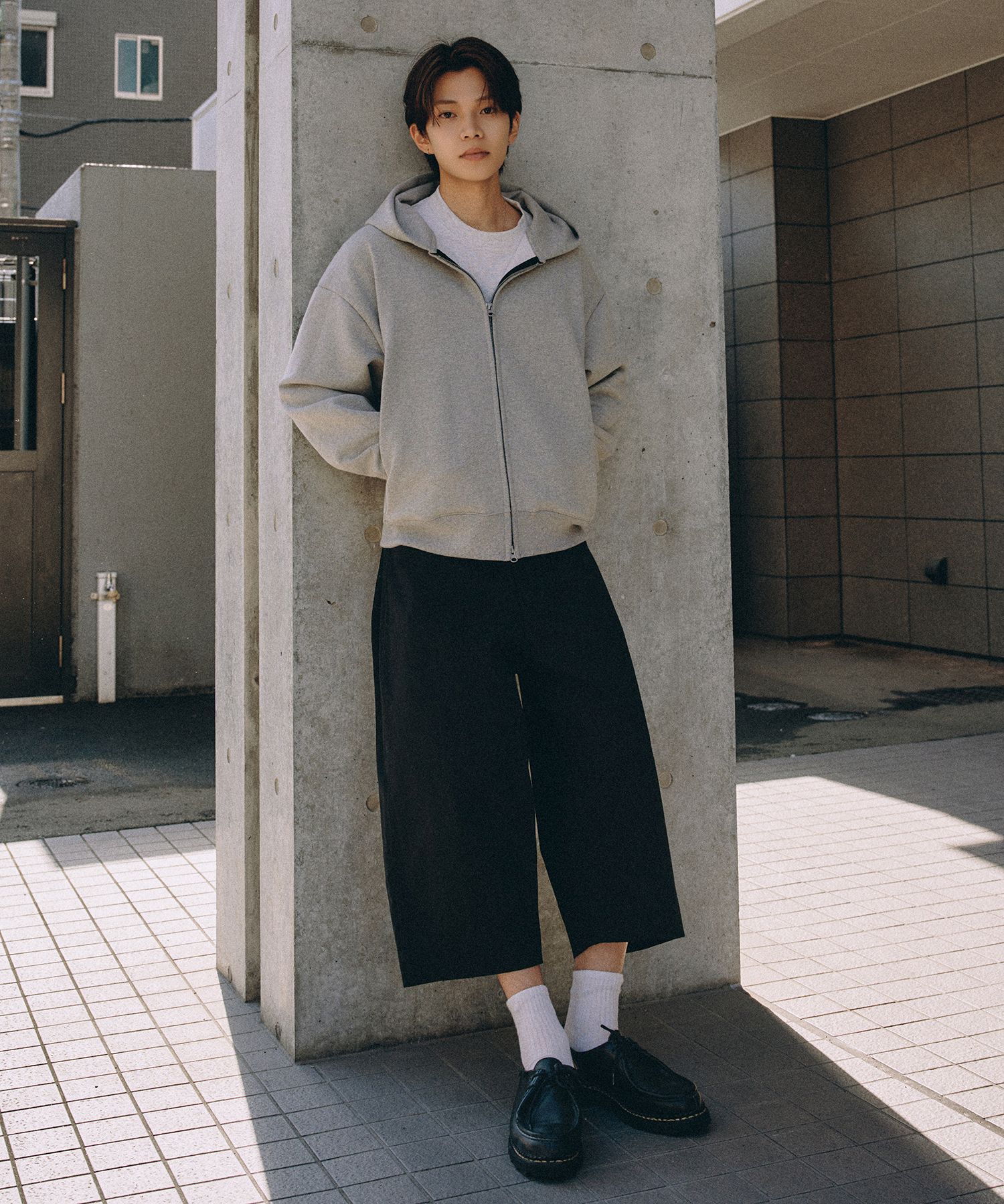 9-part over pants [black]