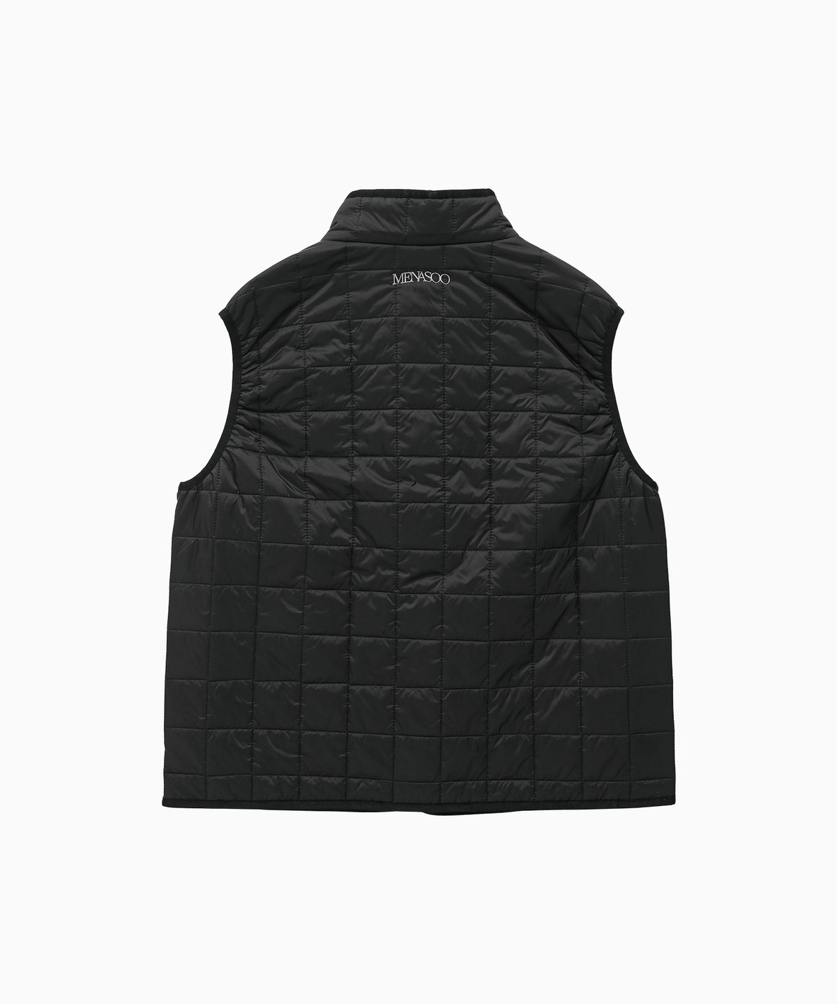 미나수(MENASOO) MNS Line Quilting Vest_Black