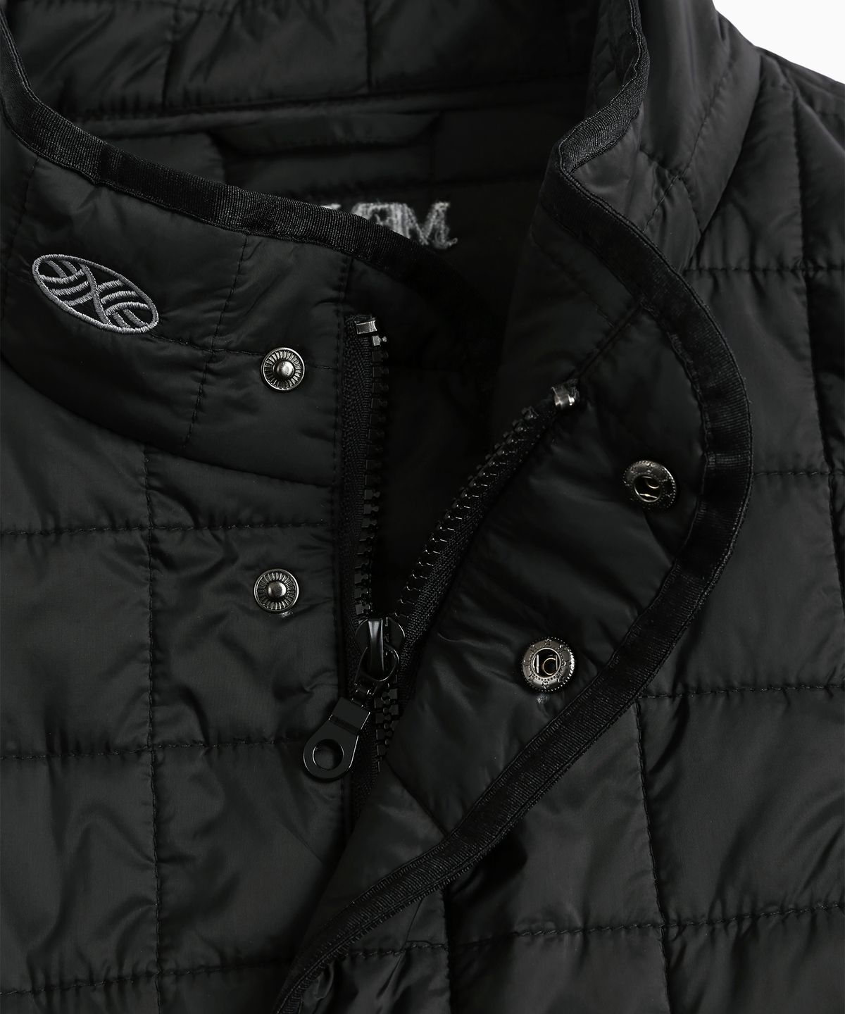 미나수(MENASOO) MNS Line Quilting Vest_Black