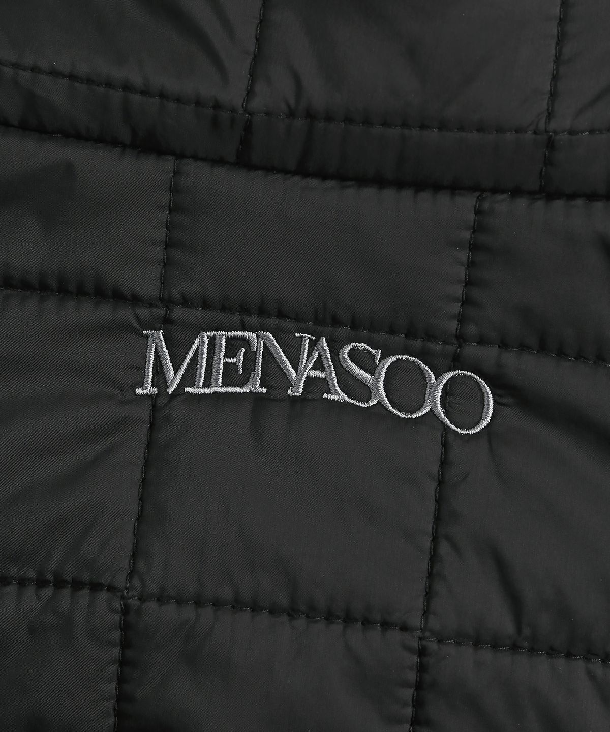 미나수(MENASOO) MNS Line Quilting Vest_Black