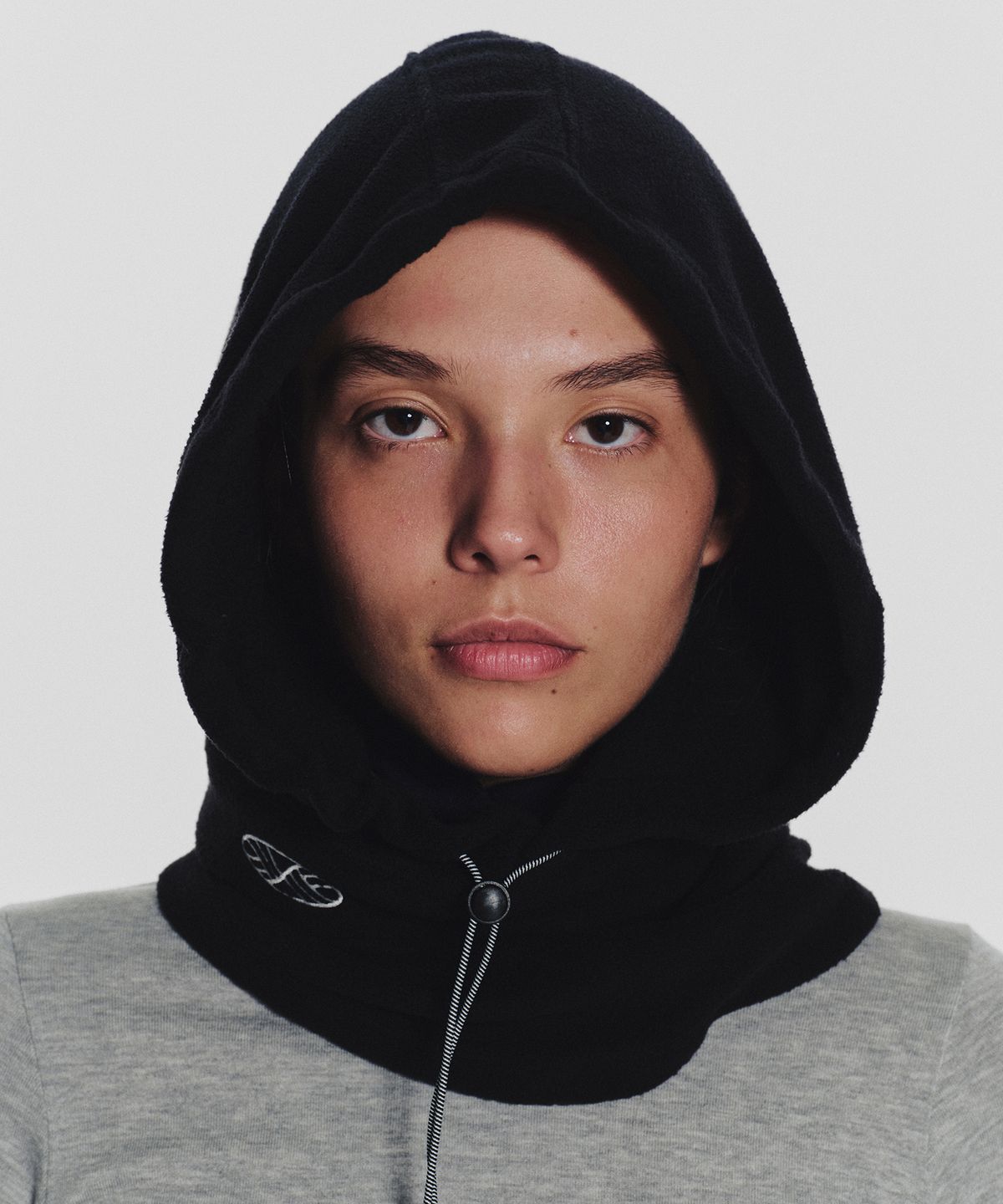 미나수(MENASOO) Fleece Balaclava_Black