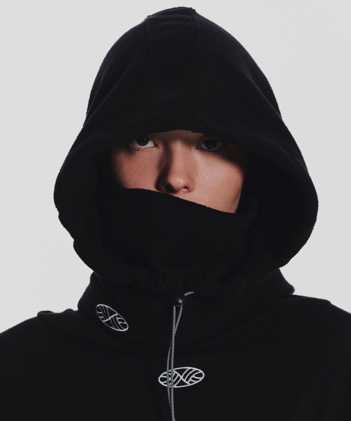 미나수(MENASOO) Fleece Balaclava_Black