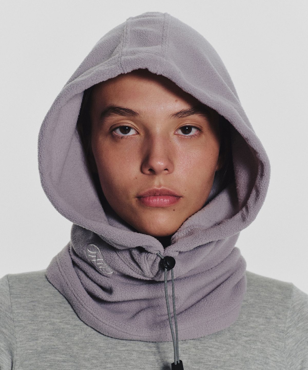 미나수(MENASOO) Fleece Balaclava_Gray