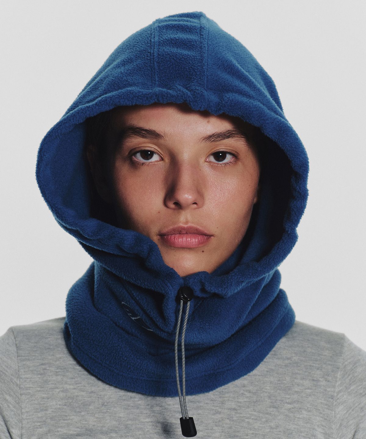 미나수(MENASOO) Fleece Balaclava_Teal Blue