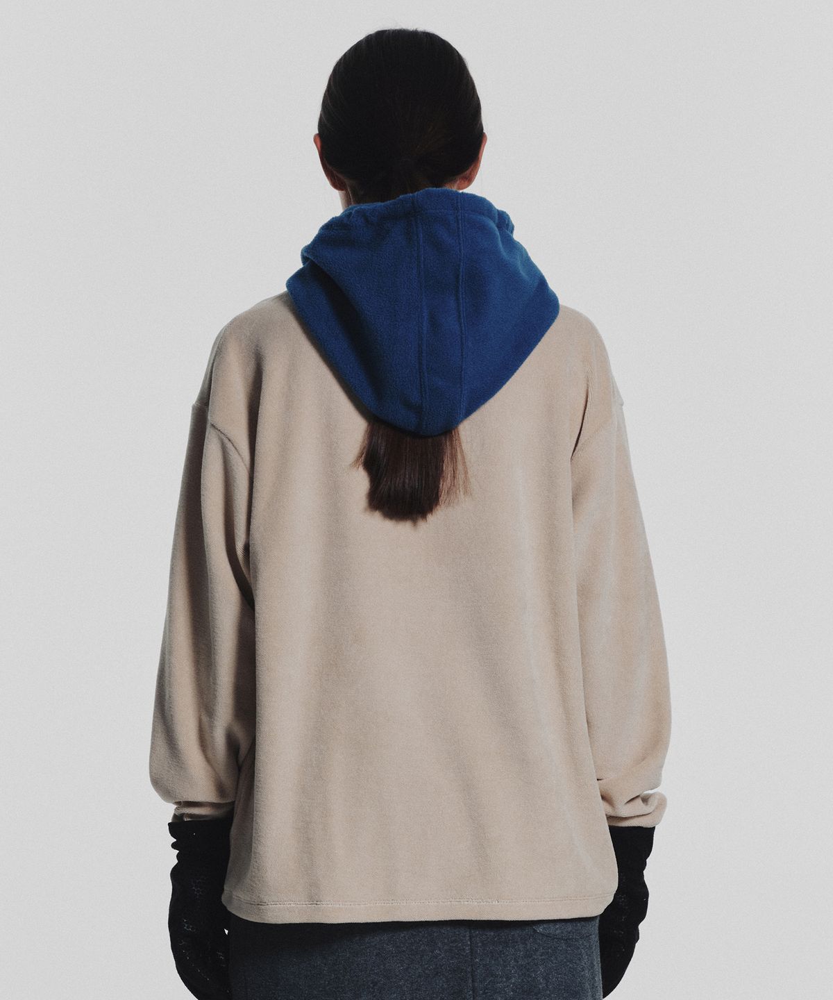 미나수(MENASOO) Fleece Balaclava_Teal Blue
