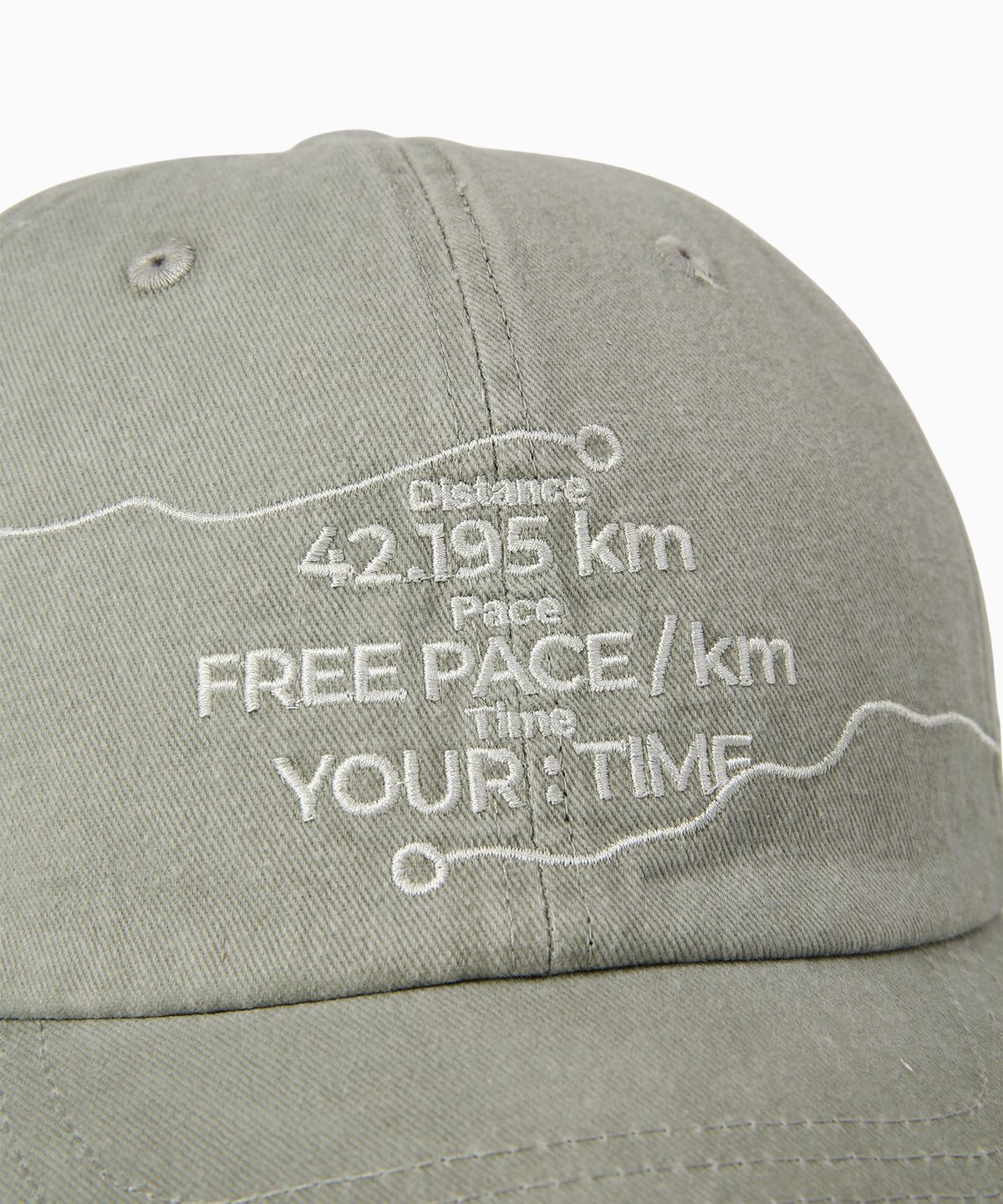 미나수(MENASOO) MNS Your Time Pigment Cap_Light Gray