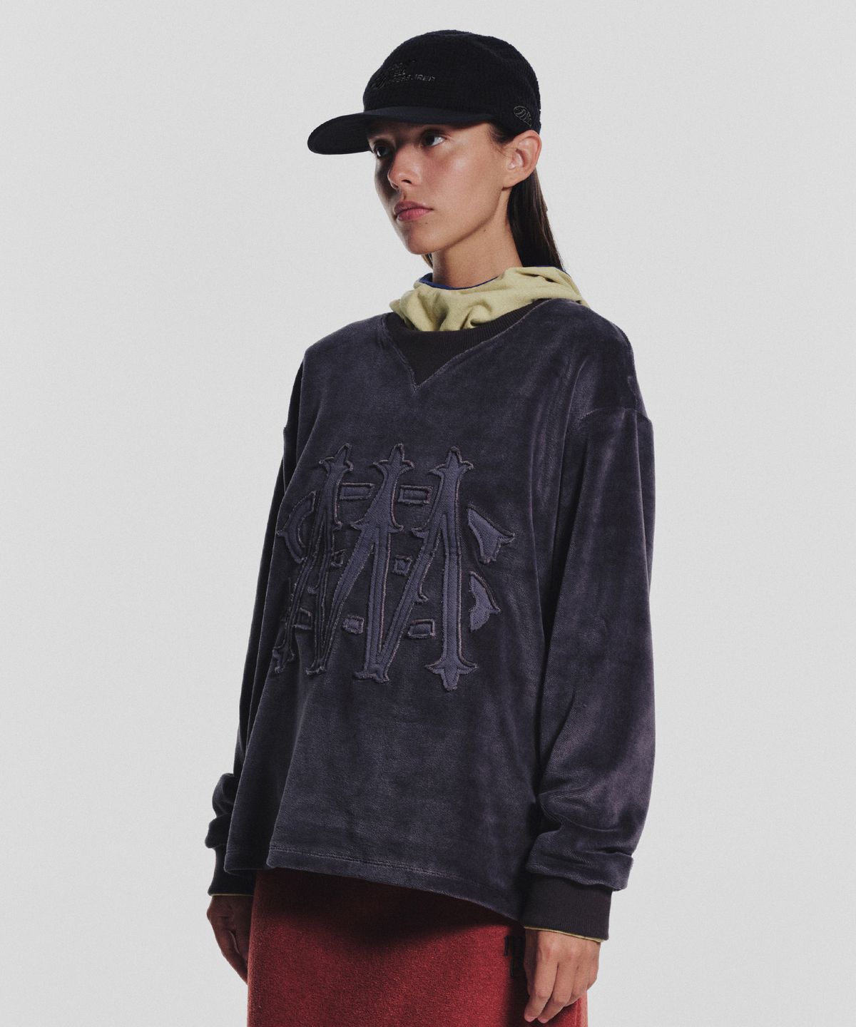 미나수(MENASOO) Dont Feel Pressured Fleece Camp Cap_Black