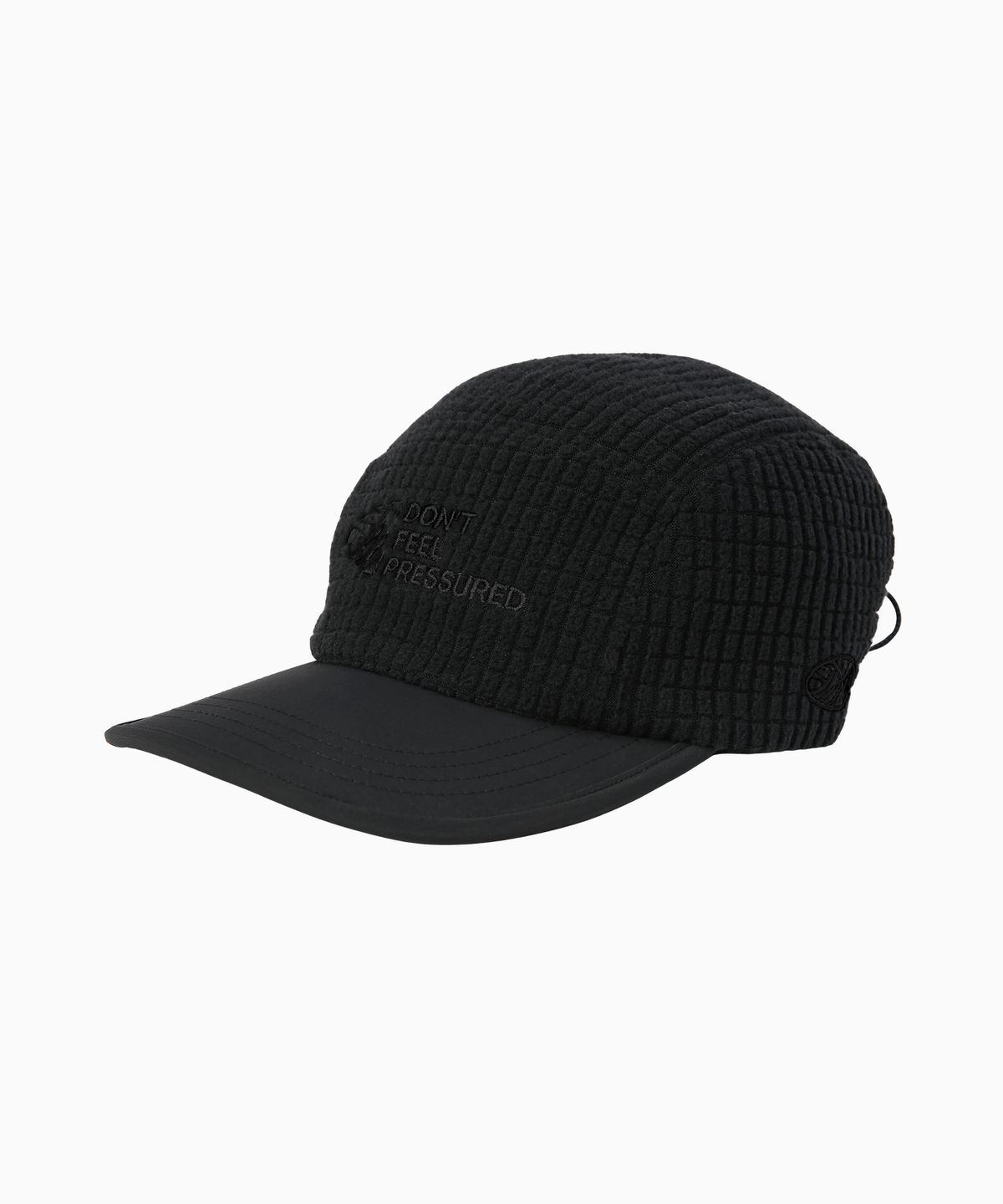미나수(MENASOO) Dont Feel Pressured Fleece Camp Cap_Black