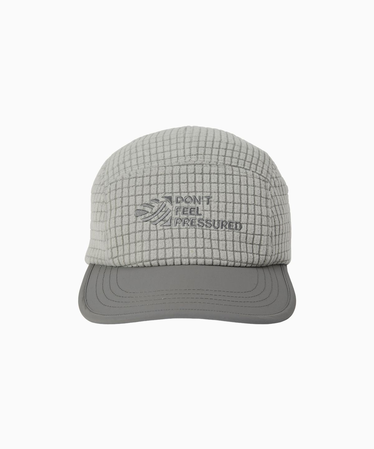 미나수(MENASOO) Dont Feel Pressured Fleece Camp Cap_Gray