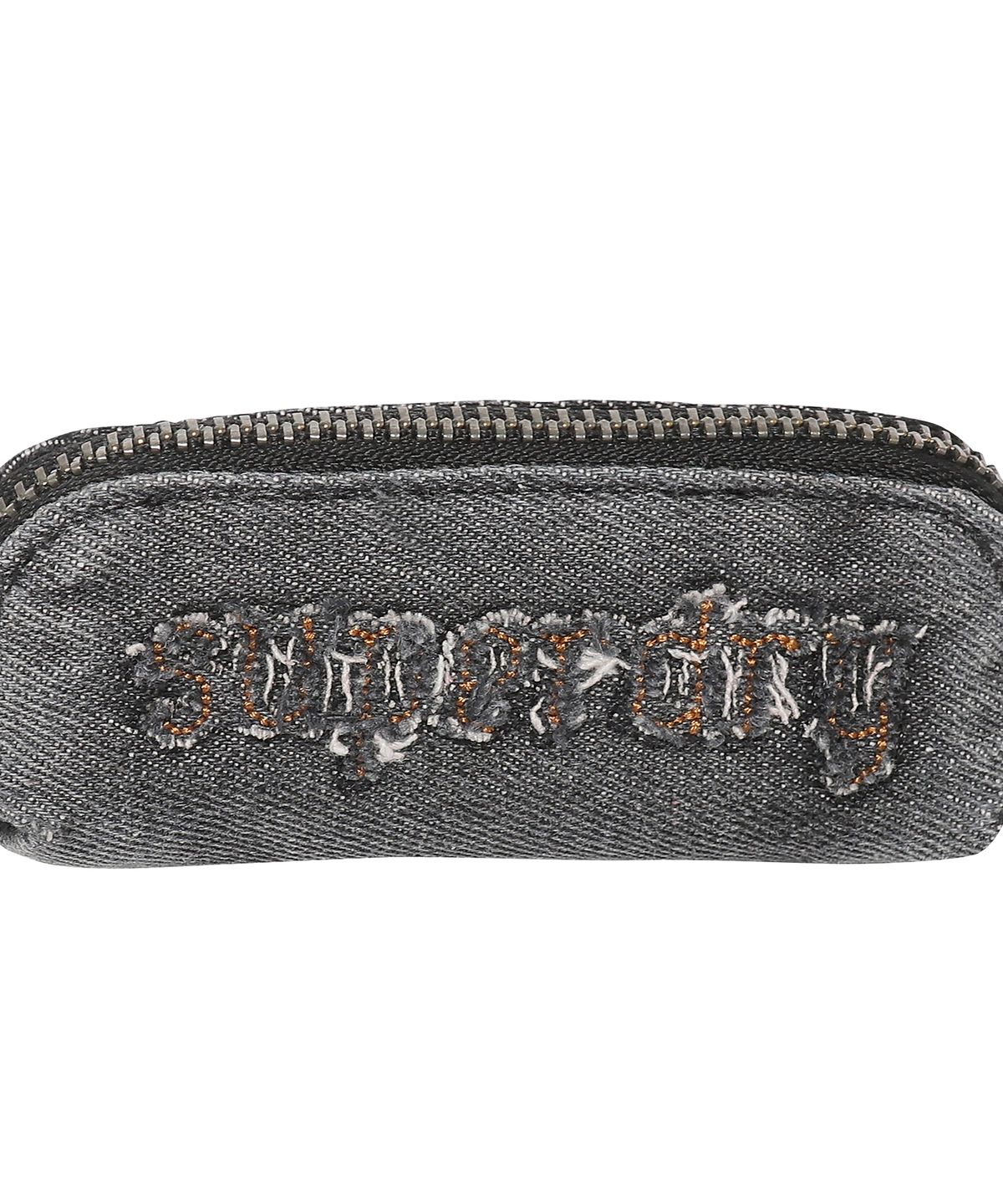 슈퍼드라이(SUPERDRY) 미니 데님 파우치 키링 블랙