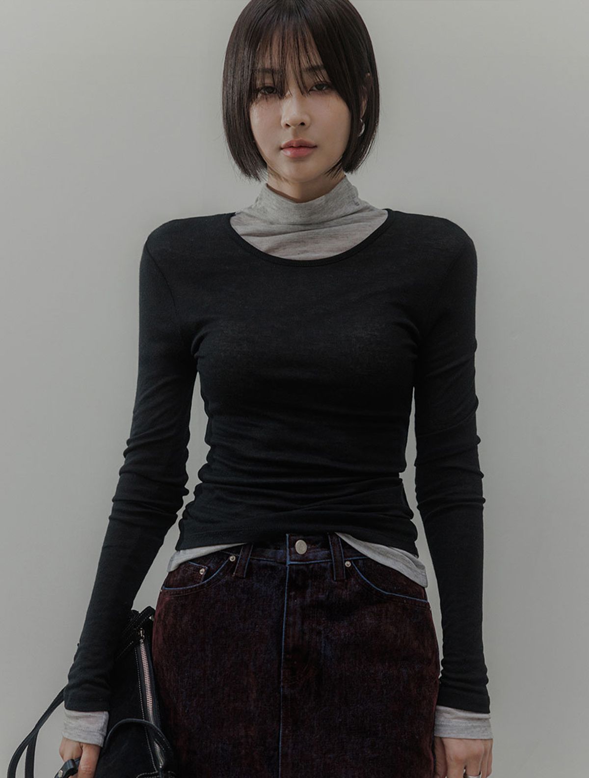 메무아(MEMUA) 프렌티 울 하프넥티