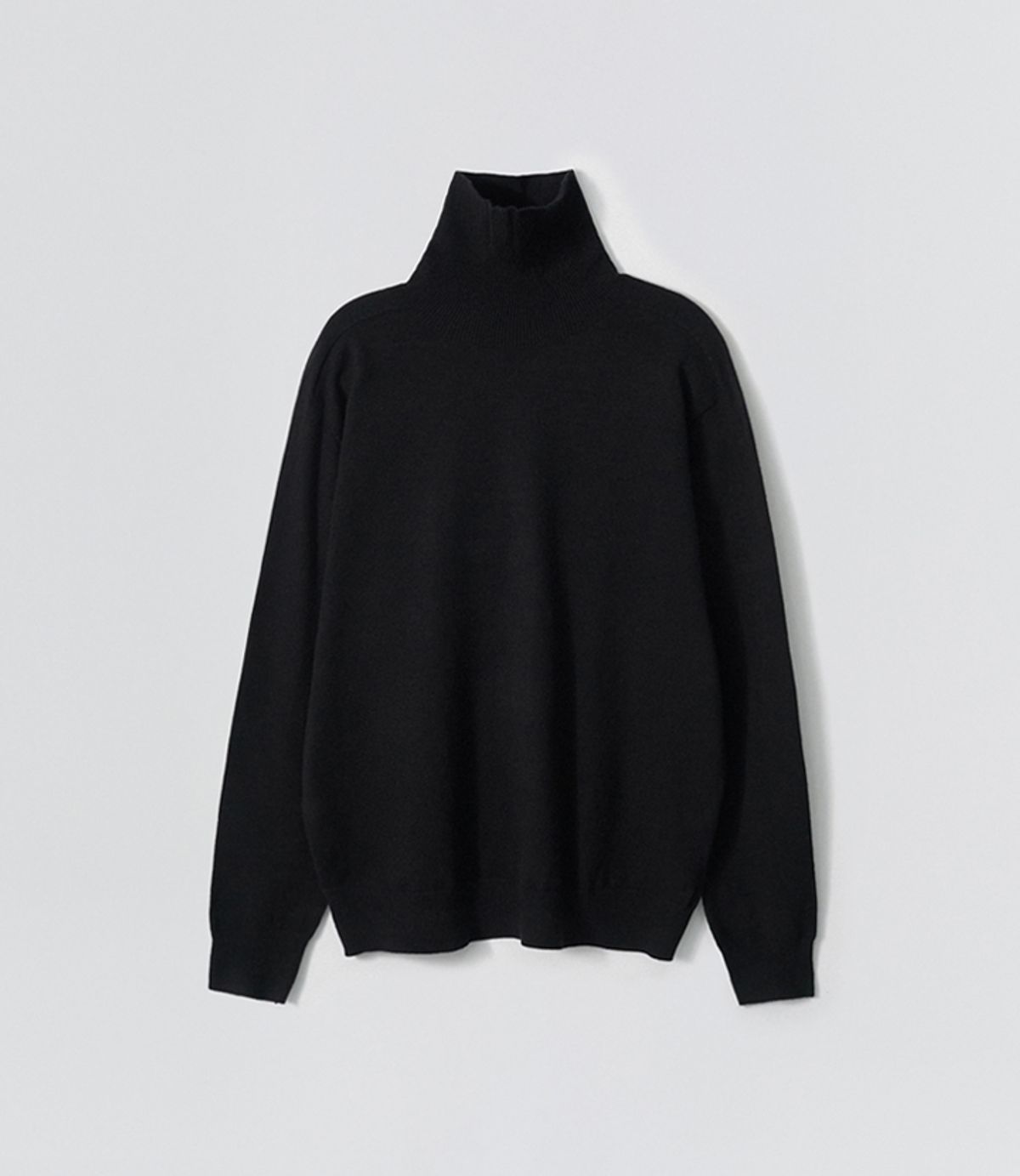 이지오(EZIO) Seamless Turtle Knit_Black
