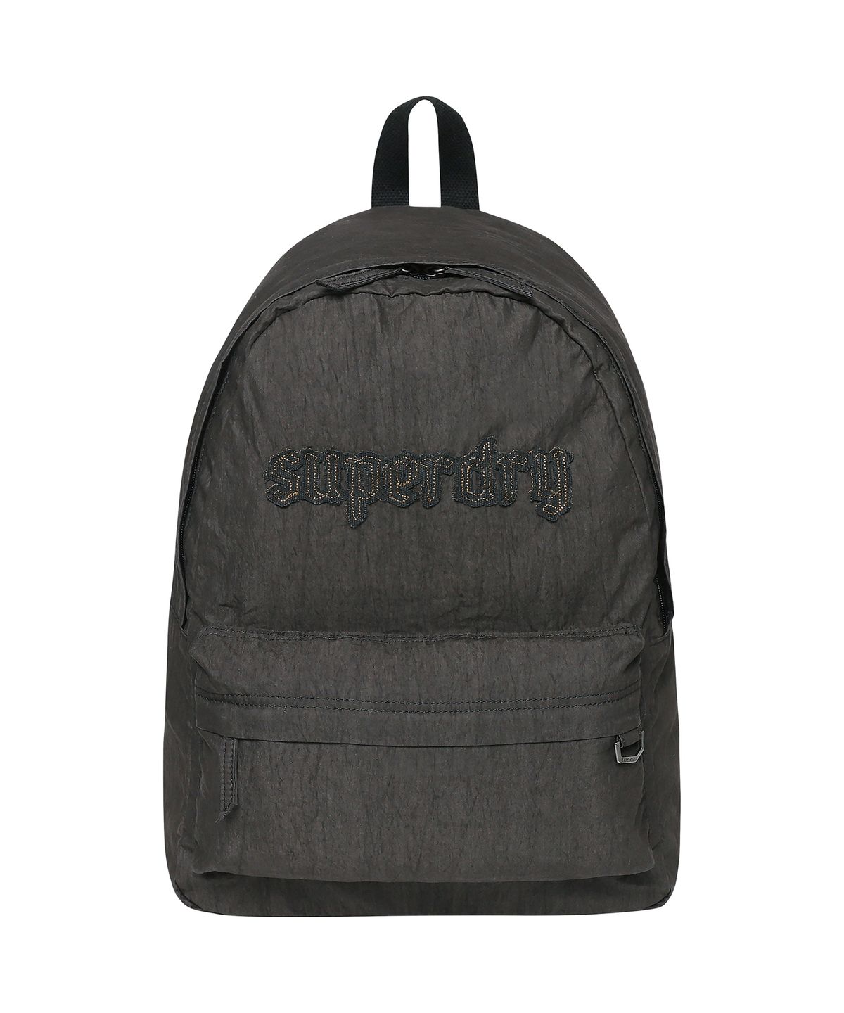 슈퍼드라이(SUPERDRY) 워시드 나일론 백팩 블랙