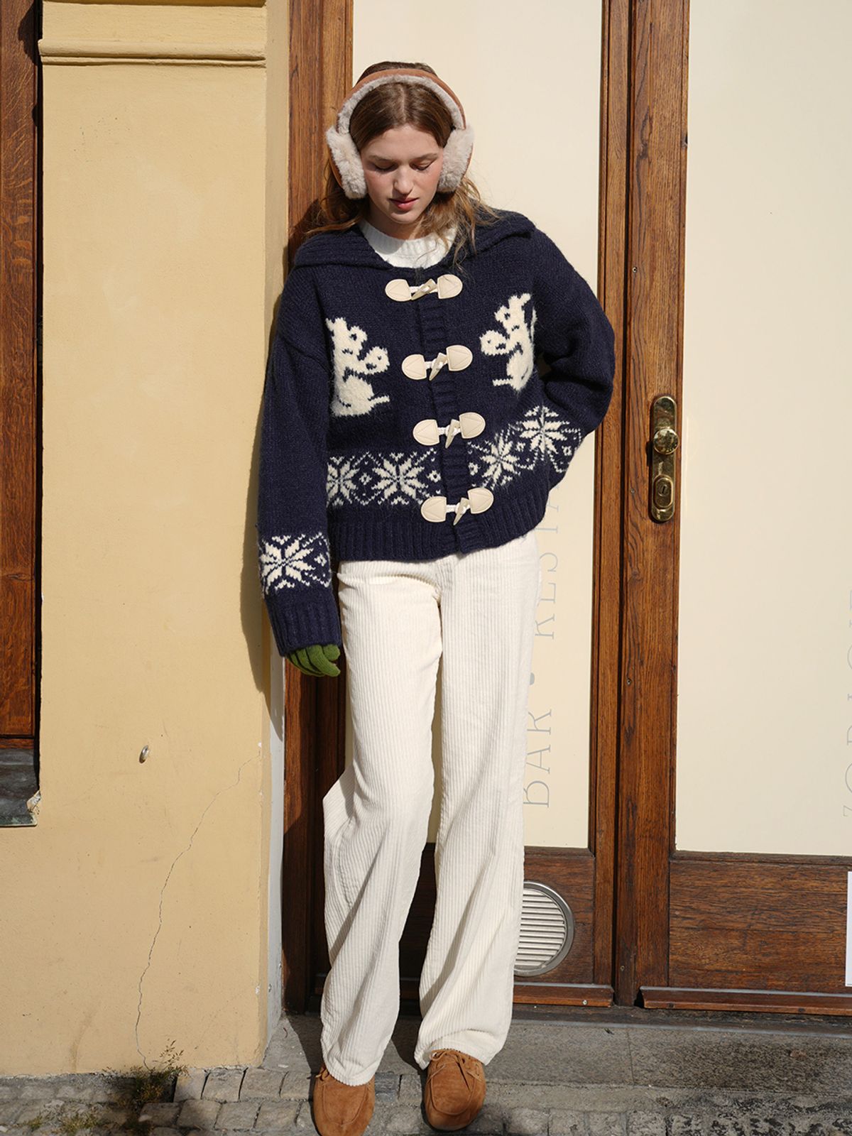 랭앤루(LANGNLU) BELO Corduroy Pants(벨로)_CREAM